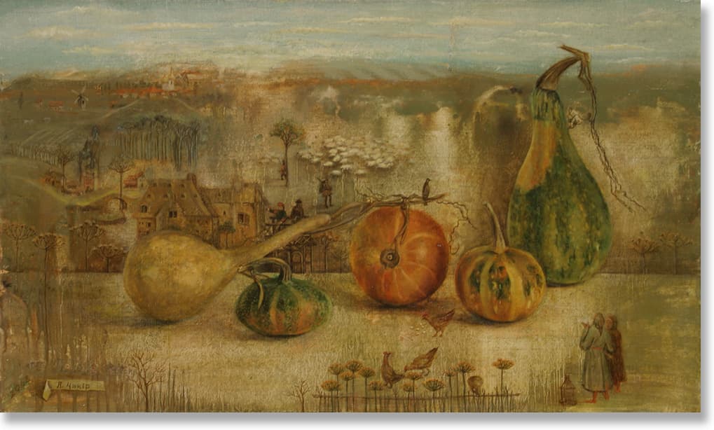Pumpkin Visits Bragel by Alla Chakir