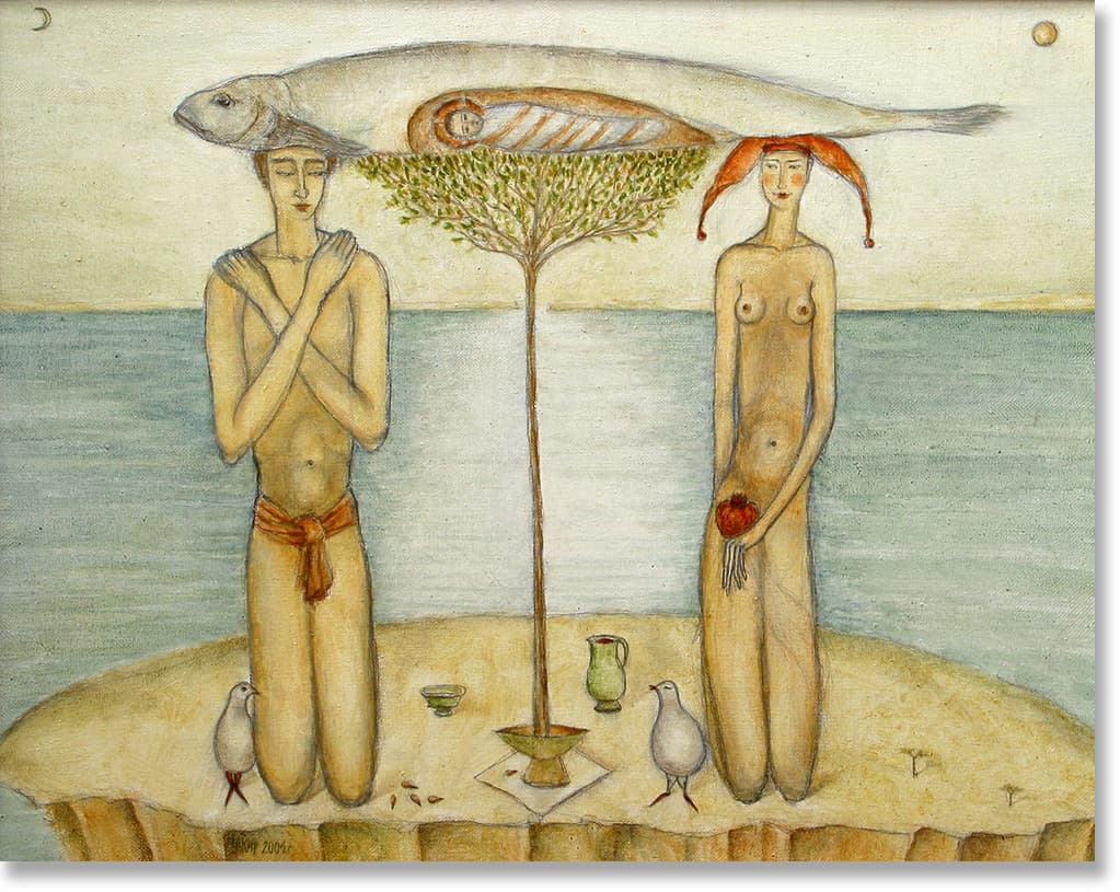 Adam and Eve by Alla Chakir